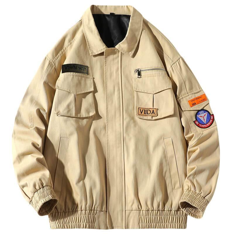 Men's Bomber Jacket Air Force One Loose