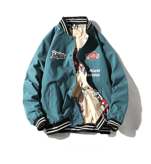 Men's Bomber Jacket Loose