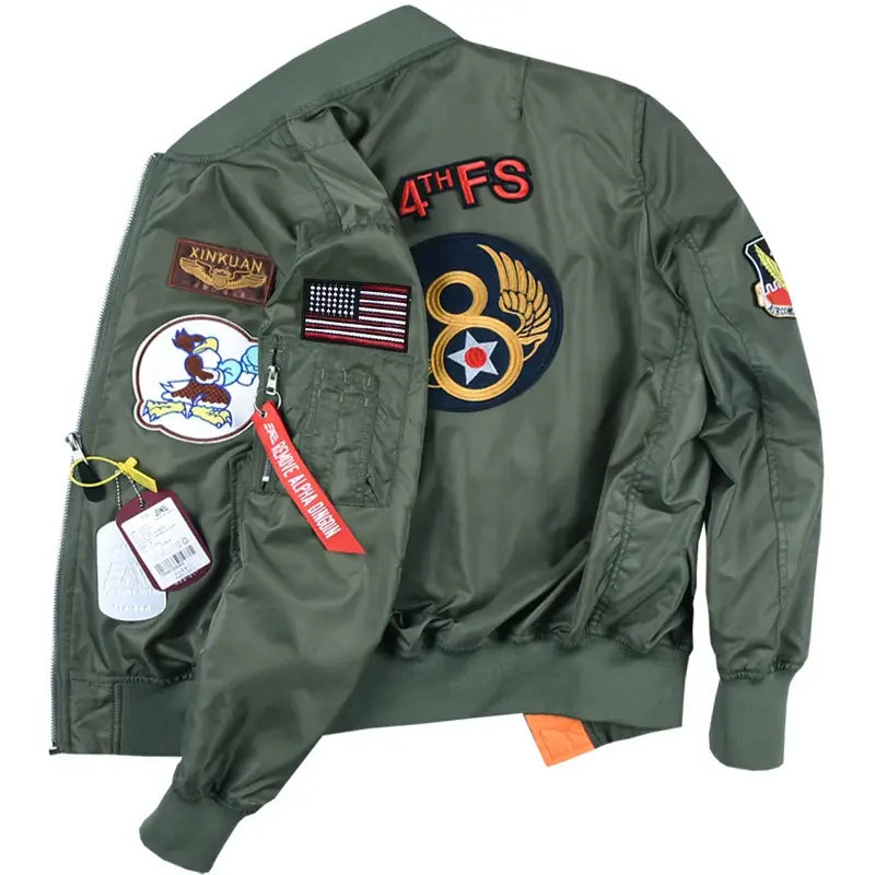 Bomber Jacket Loose American MA1