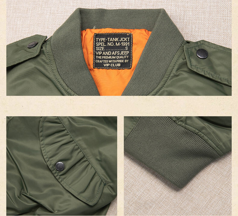 Men Bomber Jacket MA1
