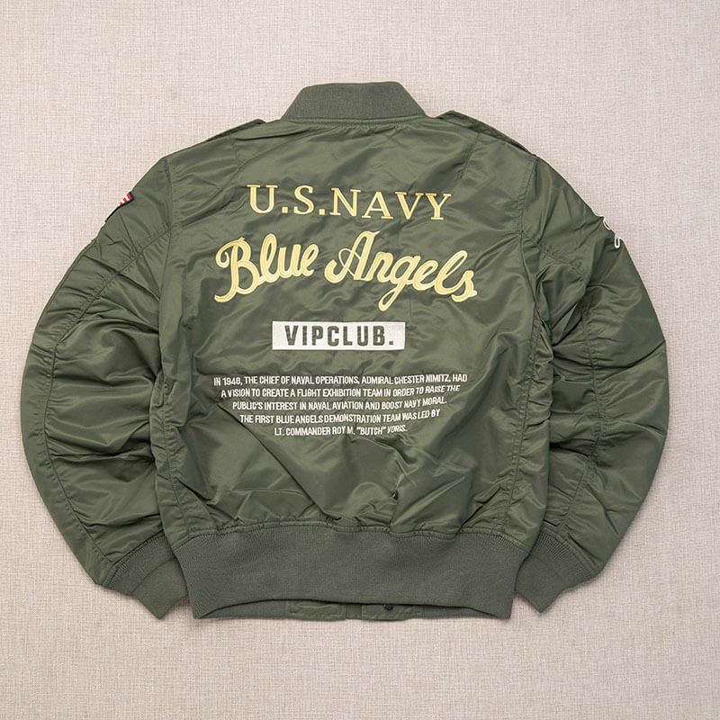 Men Bomber Jacket MA1 – Hentschman - Main Image