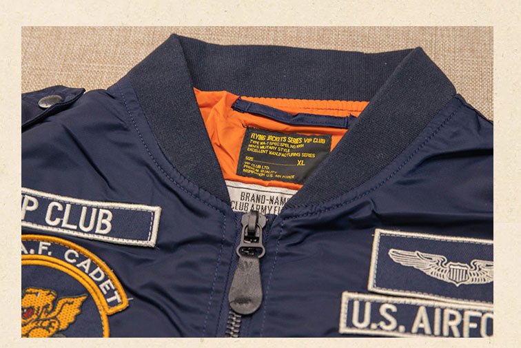 Men's Bomber Jacket MA-01 Plus-size