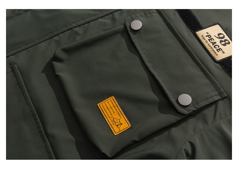 Men's Bomber Jacket MA1 Plus Velvet
