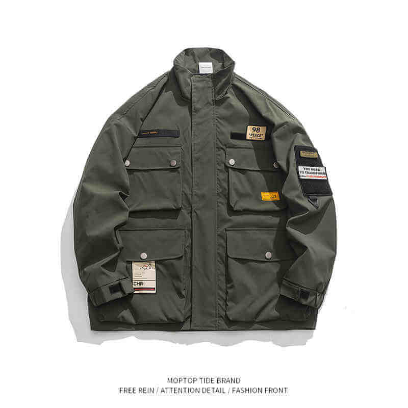 Men's Bomber Jacket MA1 Plus Velvet