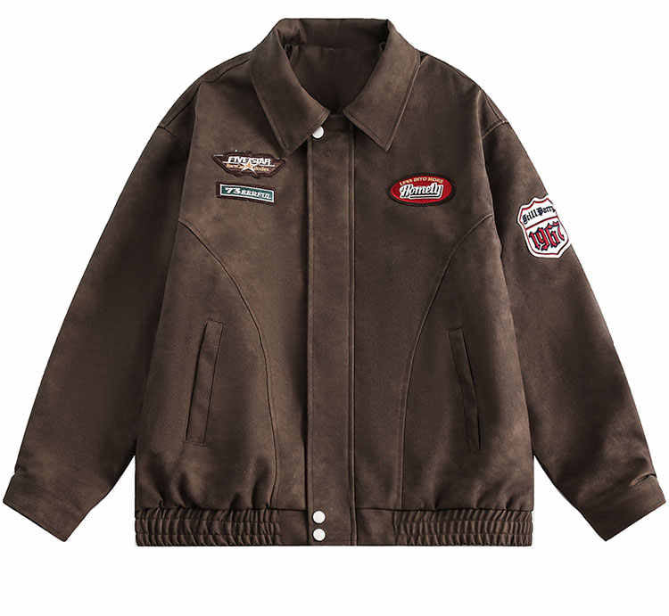 Men's Bomber Jacket Retro Loose
