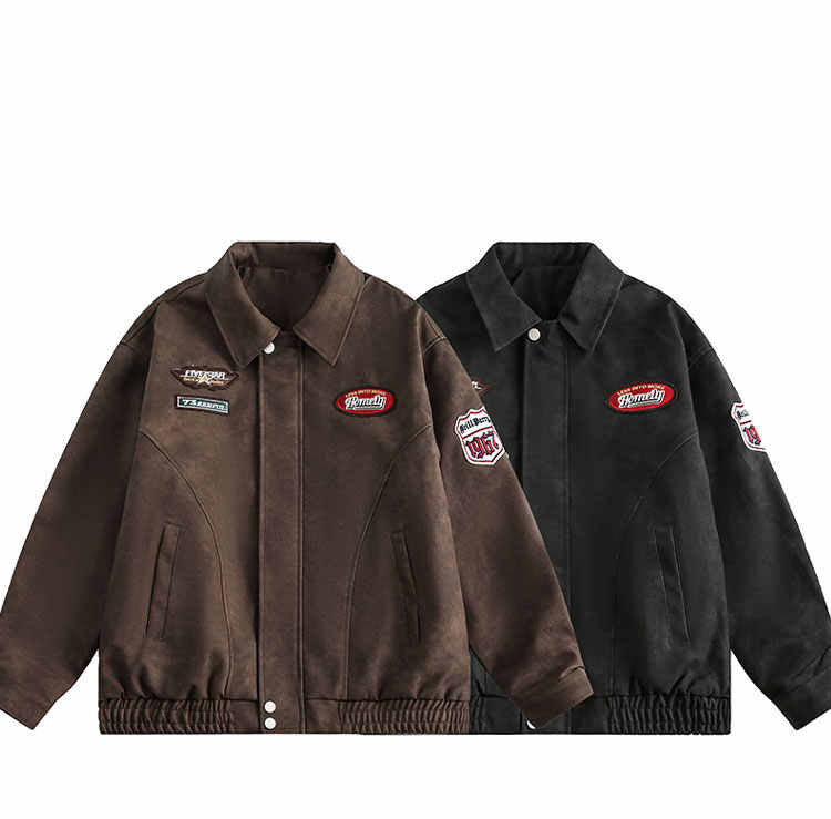 Men's Bomber Jacket Retro Loose