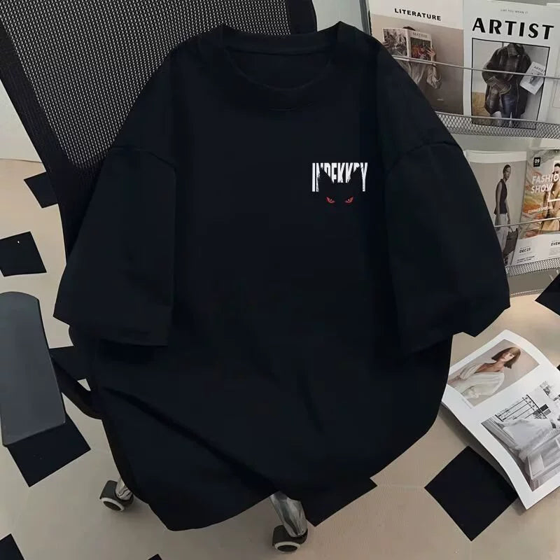 Men's Japanese Loose Short Sleeve T-shirt