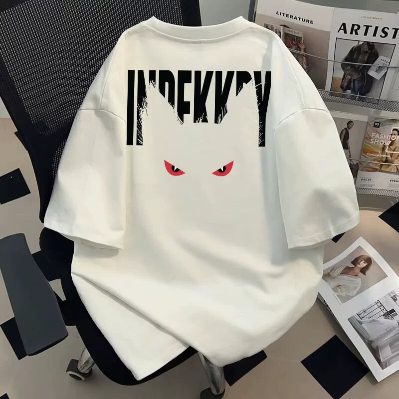 Men's Japanese Loose Short Sleeve T-shirt