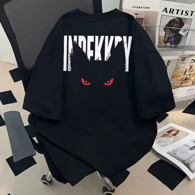 Men's Japanese Loose Short Sleeve T-shirt