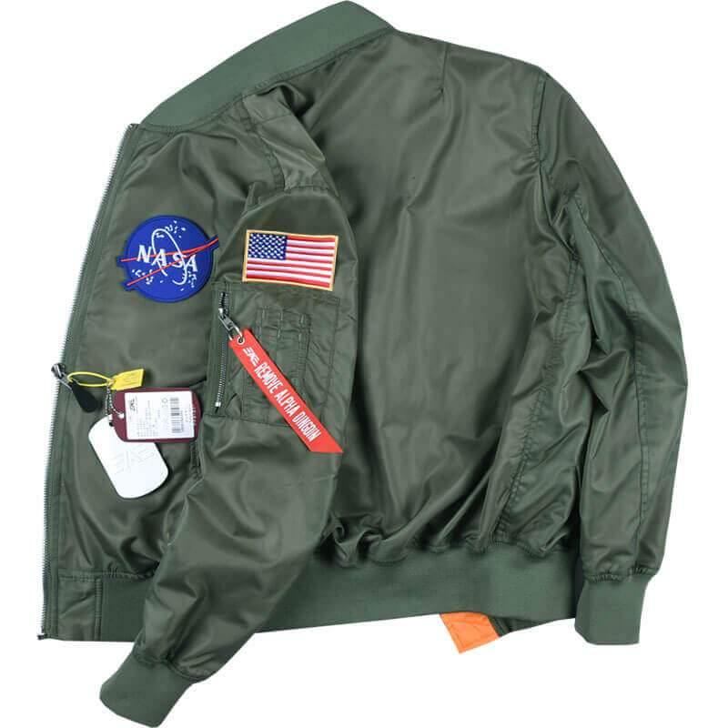 NASA Men's Bomber Jacket MA1