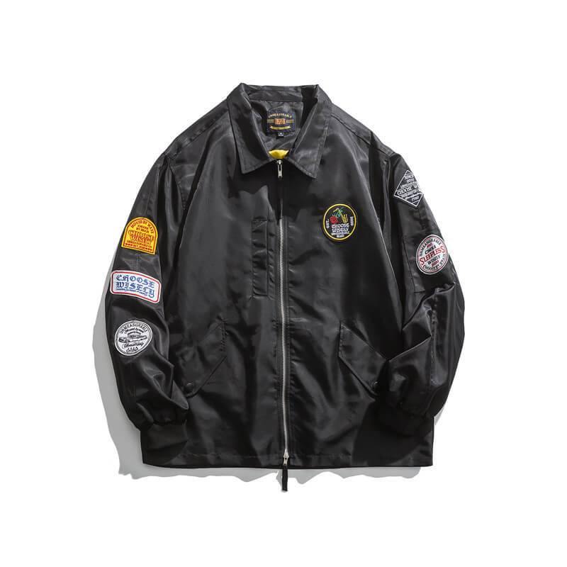 Japanese style cheap bomber jacket