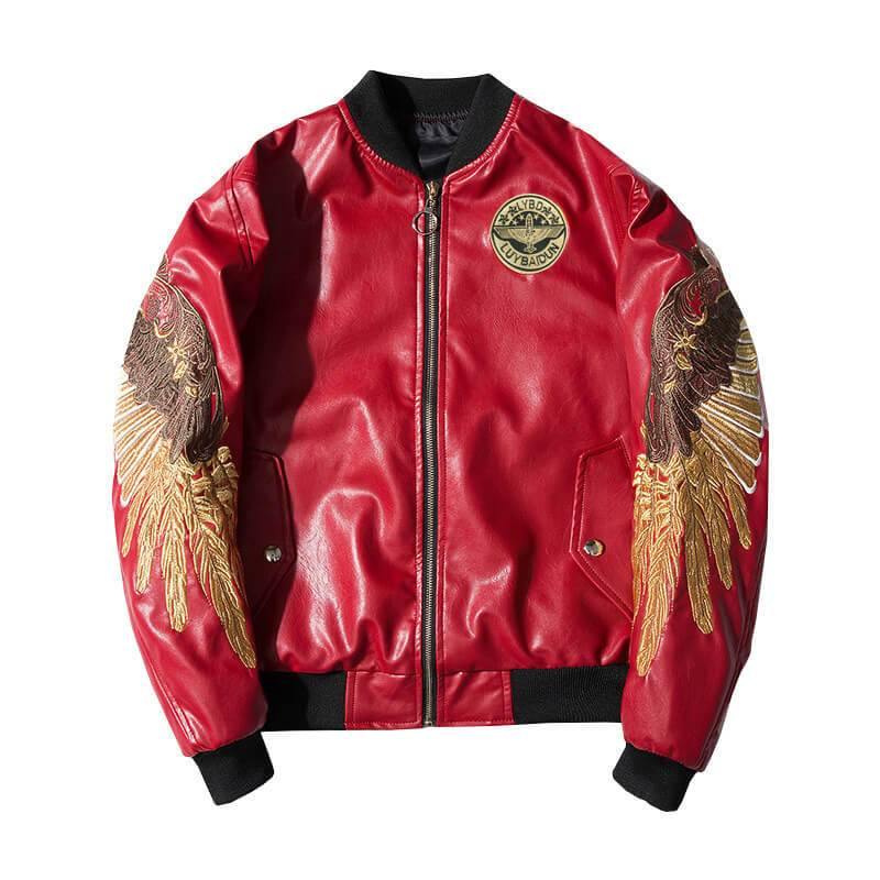 Men's Bomber Jacket Leather