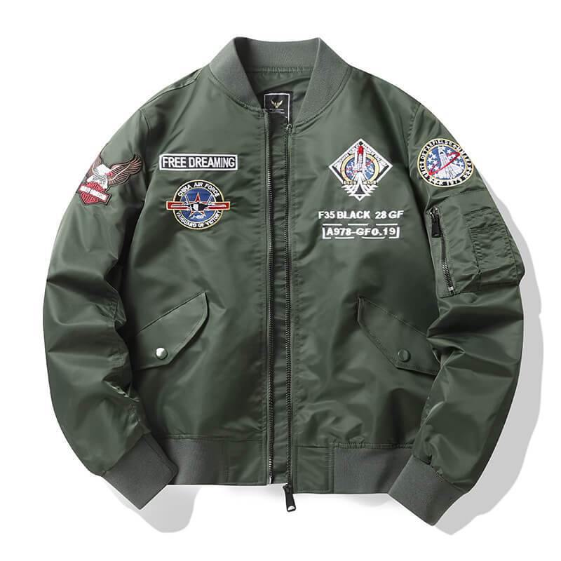 Men's Bomber Jacket MA1 Aviation