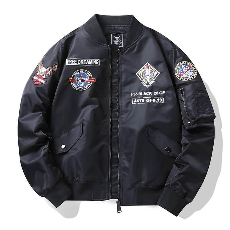 Men's Bomber Jacket MA1 Aviation