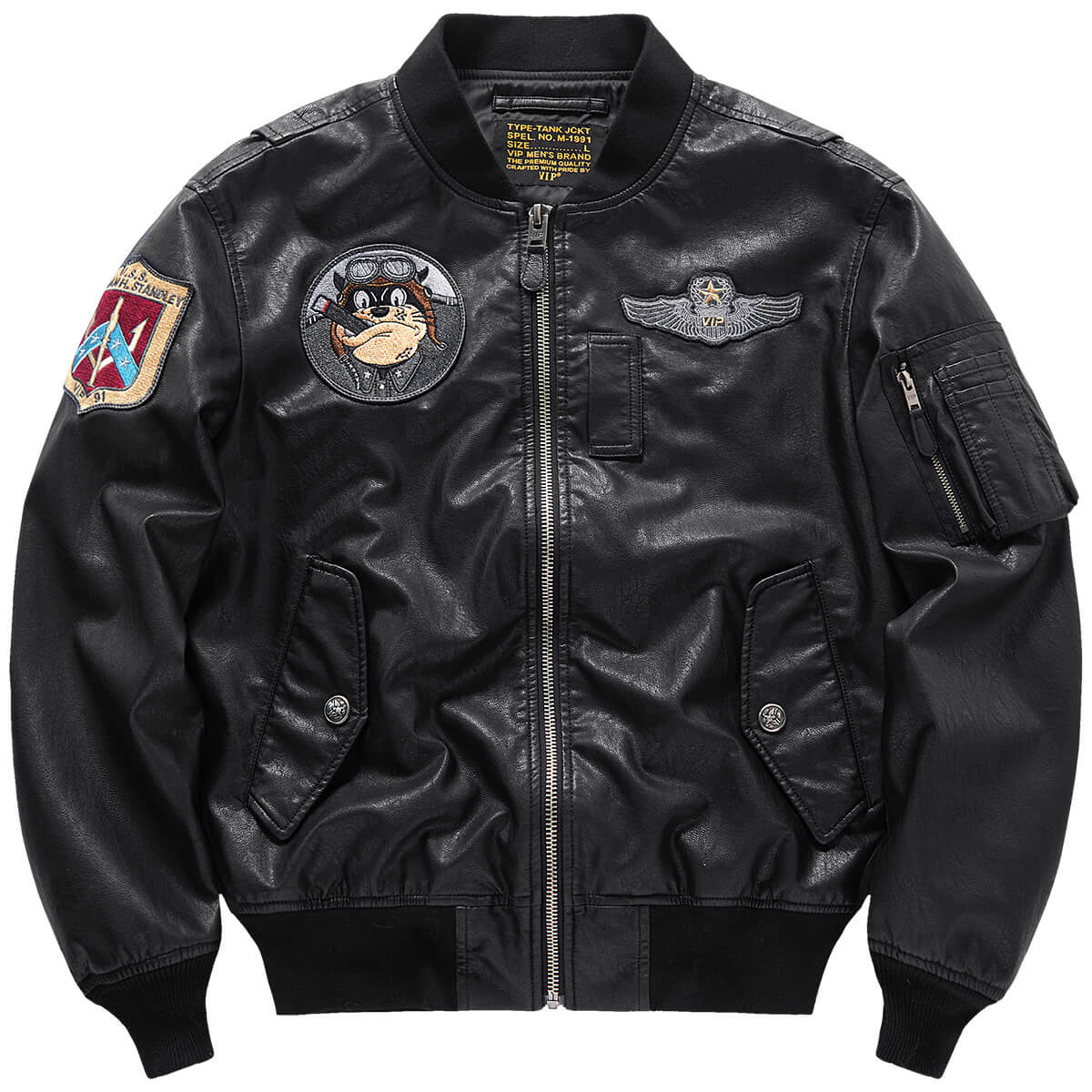 Men's Bomber Jacket MA1 Biker Workwear