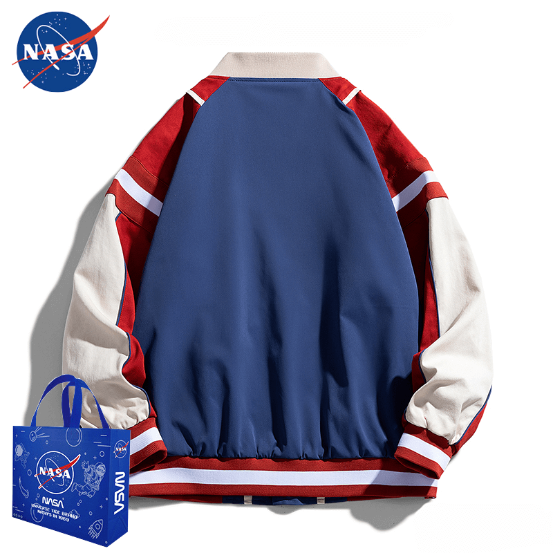 NASA Bomber Jacket Loose Workwear