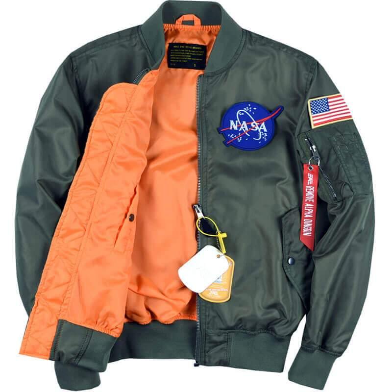 NASA Men's Bomber Jacket MA1